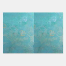 Schöne blaue Geschenkpackung