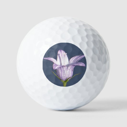 Schöne blaue Glocke-Blume Golfball (Vorderseite)