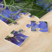 Schöne blaue Kornblumen Puzzle (Seite)