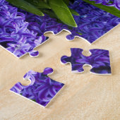 Schöne blaue/Lila Hyazinthen Puzzle (Seite)