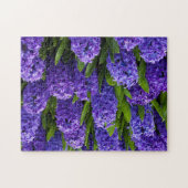 Schöne blaue/Lila Hyazinthen Puzzle (Horizontal)
