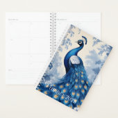 Schöne blaue Pfaue Planer (Anzeige)
