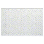Schöne blaue Polka-Punkte auf weißem Hintergrund Stoff (Fat Quarter (45,7 x 55,9 cm))