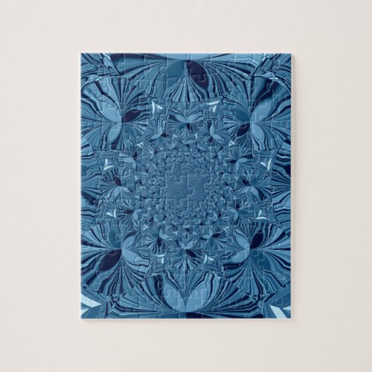 Schöne Blaue Puzzle (Vertikal)