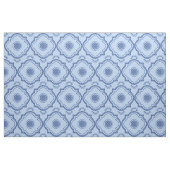Schöne blaue Quatrefolie Stoff (Yard (91,4 cm))