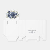 Schöne blaue Rose Geschenkschachtel (Ungefaltet)