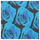 Schöne blaue Rose Stoff (Muster)