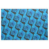 Schöne blaue Rose Stoff (Fat Quarter (45,7 x 55,9 cm))