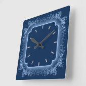 Schöne blaue Uhr (Winkel)