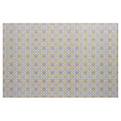 💙 💛 Schöne blaue und gelbe Azulejos  Stoff (Yard (91,4 cm))