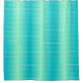 schöne blaue und grüne Gardine Duschvorhang (Vorderseite)