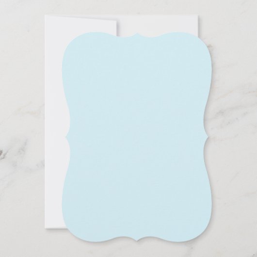 Schöne blaue und rosa Tanzabstimmung Einladung (Rückseite)