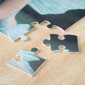 Schöne blaue Wasserbrasse Puzzle (Seite)