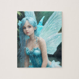 Schöne blaue Wasserbrasse Puzzle