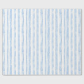 Schöne blaue weiße Karo-Streifen-Junggesellinnenab Geschenkpapier (Flach)