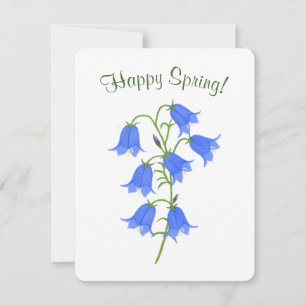 Schöne Blauglocken im Frühling