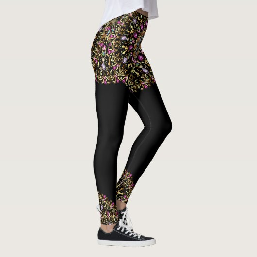 Schöne Bling Pop Mode Leggings (Rechts)