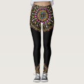 Schöne Bling Pop Mode Leggings (Vorderseite)