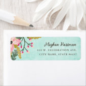 Schöne Blogs geben Adresse Label / Aqua (Insitu)