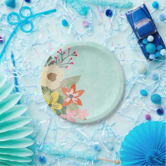 Schöne Blogs Papier Teller (Party)