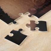 Schöne Blonde Frau Puzzle (Seite)