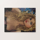 Schöne Blonde Frau Puzzle (Horizontal)