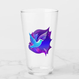 Schöne Blue Dove Graphic Glas