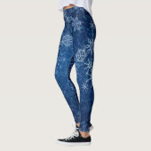 Schöne Blue Snowflake Leggings! Leggings (Links)