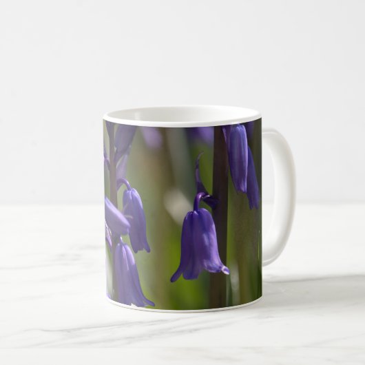 Schöne Bluebell Blume Tasse (VorderseiteRechts)