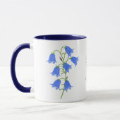 Schöne Bluebells Combo-Tasse Tasse (Links)