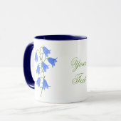 Schöne Bluebells Combo-Tasse Tasse (Vorderseite Links)