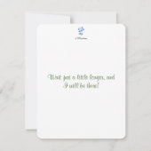 Schöne Bluebells im Frühling (Rückseite)