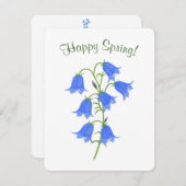 Schöne Bluebells im Frühling (Vorne/Hinten)