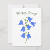 Schöne Bluebells im Frühling (Vorderseite)