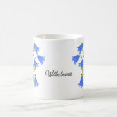 Schöne Bluebells Klassische Tasse mit Text (Mittel)