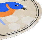 Schöne Bluebirts: Jedes Jahr zum Jahrestag Schneidebrett (Ecke)