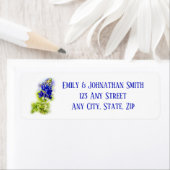 Schöne Bluebonnet-Blume, moderne Hochzeit, (Insitu)