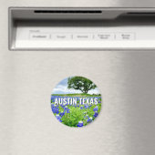 Schöne Bluebonnets Austin Texas Fotografie Magnet (In Situ (Geschirrspüler))
