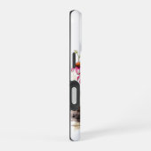 Schöne blühende Aster-Blumen iPhone 16 Hülle (Rechte Seite)
