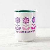 Schöne blühende Design-Tassen Tasse (Zentrum)