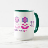 Schöne blühende Design-Tassen Tasse (VorderseiteRechts)