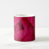 Schöne blühende Rote Peony Kaffeetasse (Mittel)