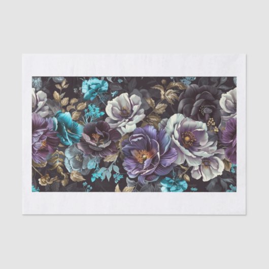 Schöne Blume11 Seidenpapier (Vorderseite)