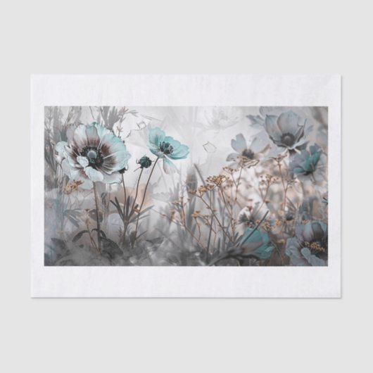 Schöne Blume13 Seidenpapier (Vorderseite)