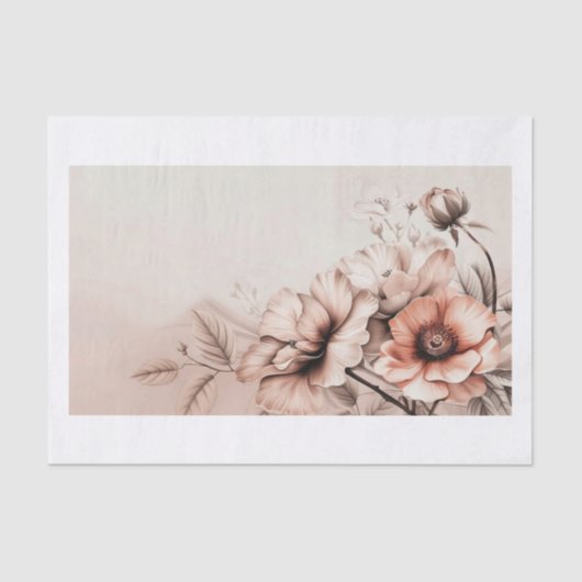 Schöne Blume14 Seidenpapier (Vorderseite)