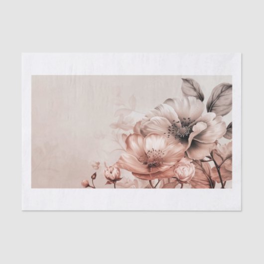 Schöne Blume16 Seidenpapier (Vorderseite)