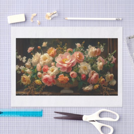 Schöne Blume22 Seidenpapier (Handwerk)