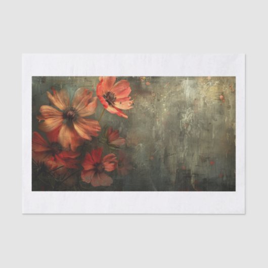 Schöne Blume28 Seidenpapier (Vorderseite)