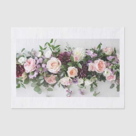 Schöne Blume2 Seidenpapier (Vorderseite)