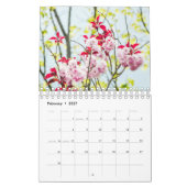 Schöne BLUME 12 Monate kleiner Kalender (Feb 2027)